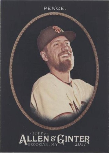 2017 Topps Allen & Ginter's X - Hunter Pence #254