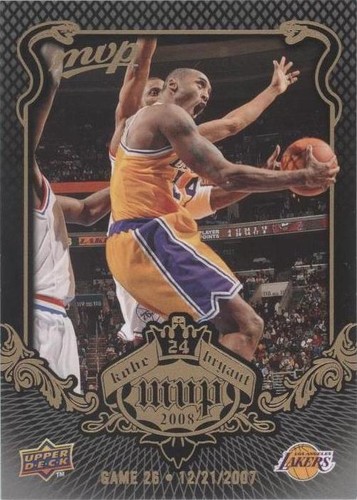 2008-09 Upper Deck MVP - Kobe Bryant #KB-26