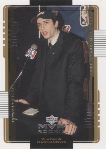 2001-02 Upper Deck MVP - Vladimir Radmanovic #191
