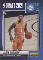 2021-22 Panini Instant - Jaden Springer #DN26