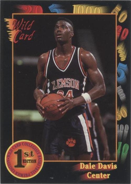 1992 Wild Card Collegiate - Dale Davis #14