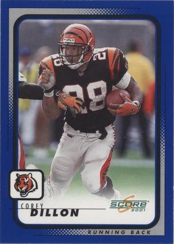 2001 Score Corey Dillon #42