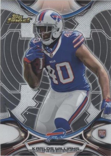 2015 Topps Finest Karlos Williams #8