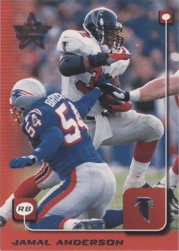 1999 Leaf Rookies & Stars Jamal Anderson #11