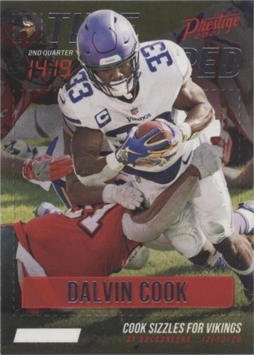 2021 Panini Prestige Dalvin Cook #TS-DC