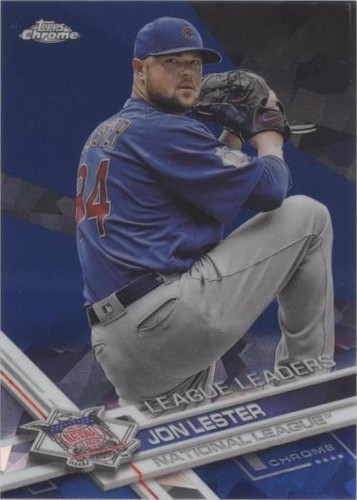 2017 Topps Chrome Sapphire Edition - Jon Lester #162