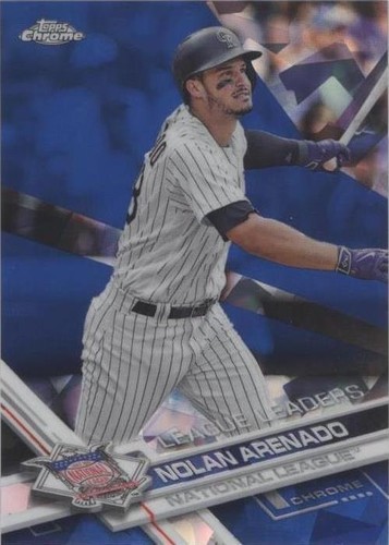 2017 Topps Chrome Sapphire Edition - Nolan Arenado #152