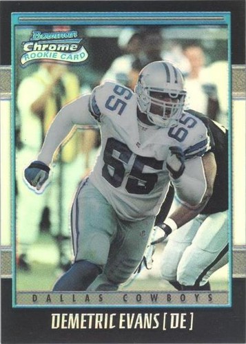 2001 Bowman Chrome Demetric Evans #210