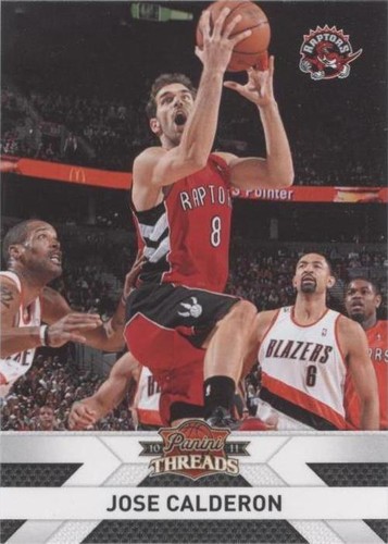 2010-11 Panini Threads - Jose Calderon #80