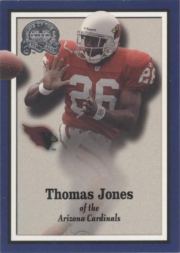 2000 Fleer Greats of the Game Thomas Jones #102