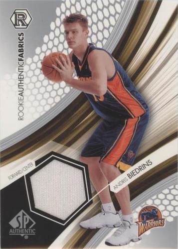 2004-05 SP Authentic - Andris Biedrins #RAF-BI