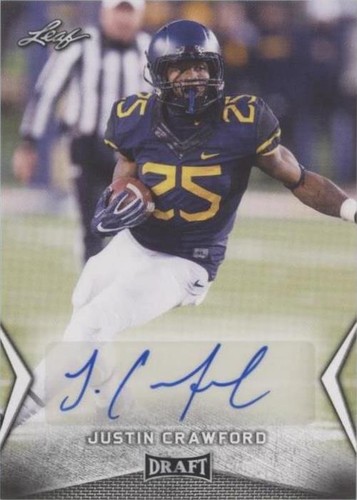 2018 Leaf Draft Justin Crawford #BA-JC2
