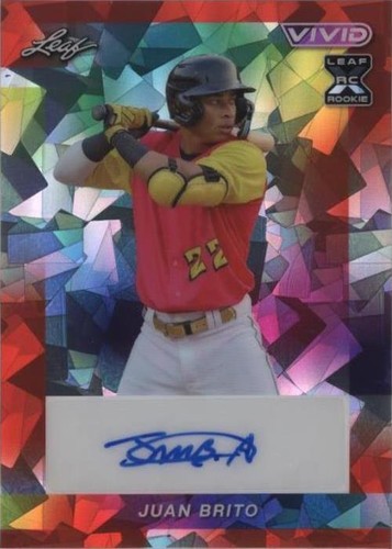 2023 Leaf Vivid - Juan Brito #BA-JB1