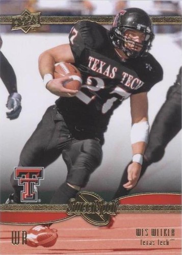 2010 NCAA Sweet Spot Wes Welker #63