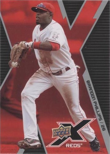 2009 Upper Deck X - Brandon Phillips #25