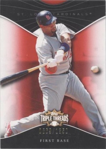 2009 Topps Triple Threads - Albert Pujols #5