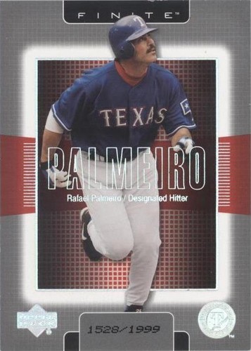 2003 Upper Deck Finite - Rafael Palmeiro #97