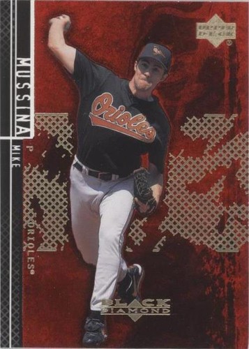 2000 Upper Deck Black Diamond Rookie Edition - Mike Mussina #20