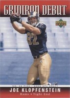 2006 Upper Deck Joe Klopfenstein #1GD-JK