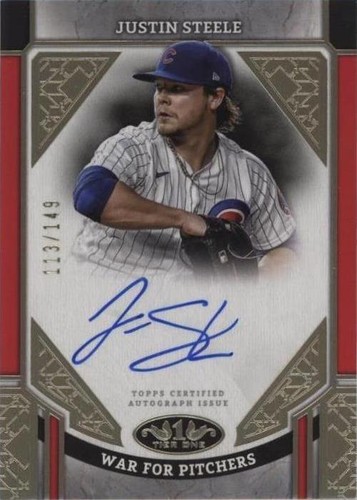 2024 Topps Tier One - Justin Steele #ASA-JS