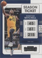 2021-22 Panini Contenders - Donovan Mitchell #41