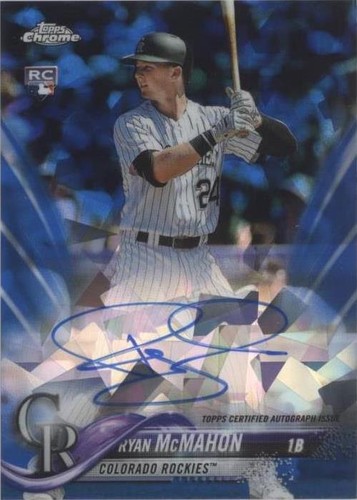 2018 Topps Chrome Sapphire Edition - Ryan McMahon #AC-RM