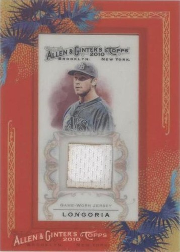 2010 Topps Allen & Ginter's - Evan Longoria #AGR-EL