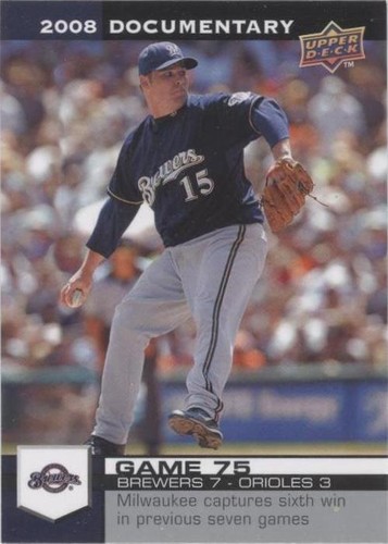 2008 Upper Deck Documentary - Ben Sheets #2255