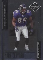 2006 Leaf Limited Mark Clayton #89
