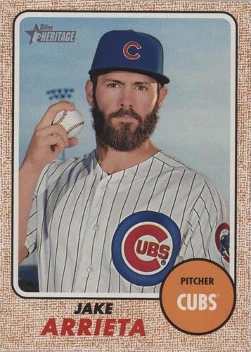 2017 Topps Heritage - Jake Arrieta #499