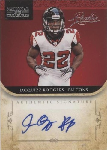 2011 Playoff National Treasures Jacquizz Rodgers #245