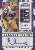 2020 Panini Contenders Draft Picks Rashard Lawrence #214