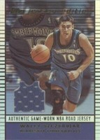 2002-03 Topps Jersey Edition - Wally Szczerbiak #JE WS