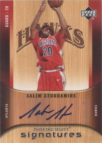 2005-06 Upper Deck Hardcourt - Salim Stoudamire #HS-SS