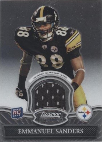 2010 Bowman Sterling Emmanuel Sanders #BSR-ES