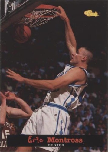 ERIC montross　NBA　プロバスケットボール　トレーディングカード Eric Montross RC 1994-95 NBA Hoops Basketball Rookie Card