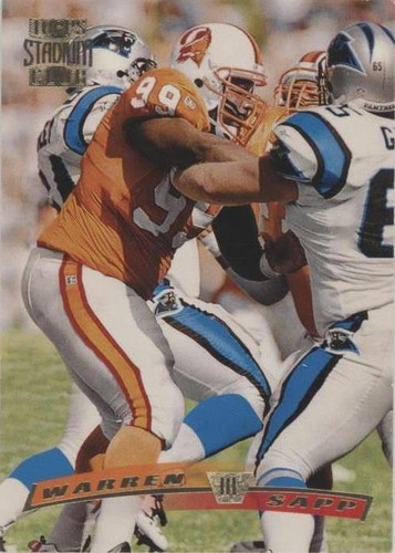 1996 Topps Stadium Club Warren Sapp #115
