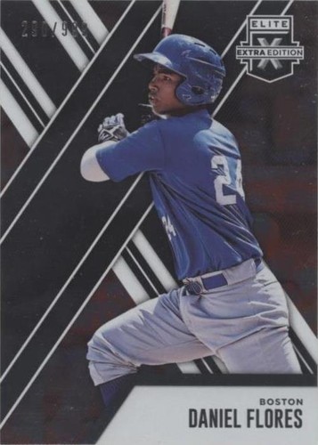 2017 Panini Elite Extra Edition - Daniel Flores #147