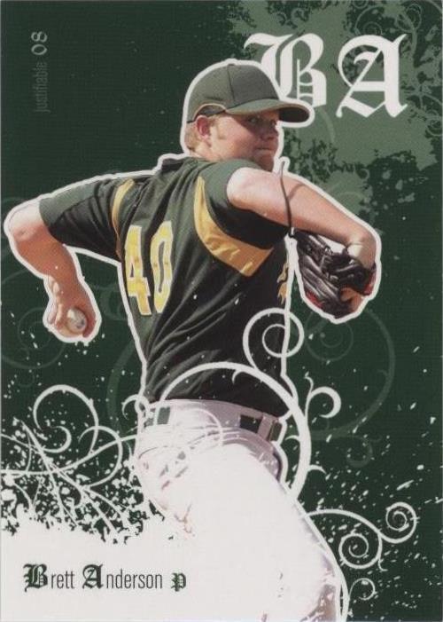 2008 Just Minors Justiable - Brett Anderson #JF-02