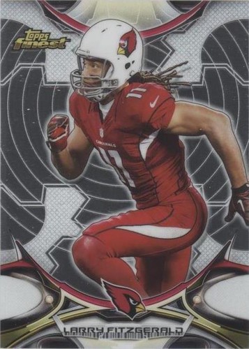 2015 Topps Finest Larry Fitzgerald #78