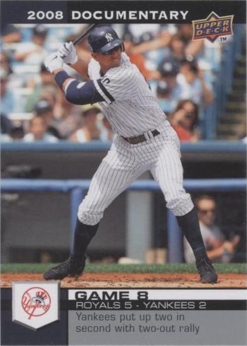 2008 Upper Deck Documentary - Alex Rodriguez #188