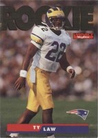 1995 Skybox Impact Ty Law #187