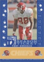 2007 Topps TX Exclusive Tony Gonzalez #S-TG