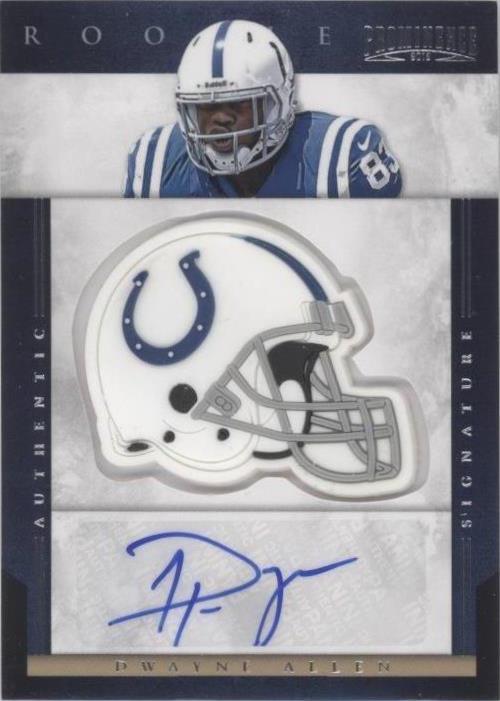 2012 Panini Prominence Dwayne Allen #247