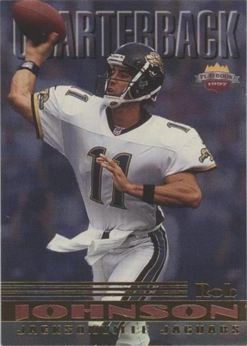 1997 Score Board Playbook Rob Johnson #20