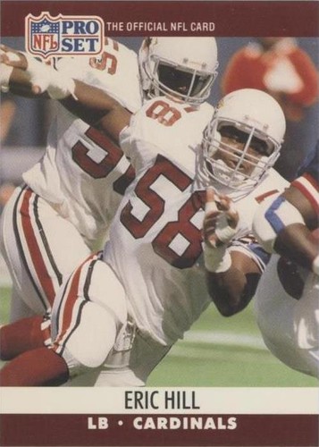 1990 Pro Set Eric Hill #615