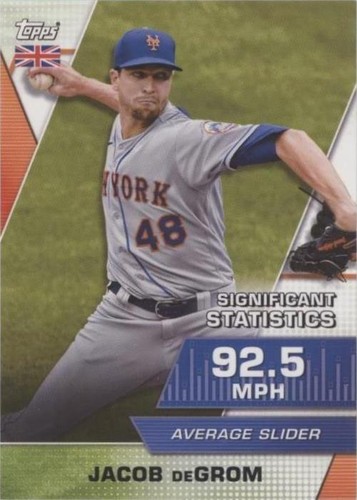 2021 Topps UK Edition - Jacob deGrom #UKSS-20