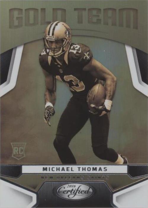 Michael Thomas #20 2016 certificado Panini