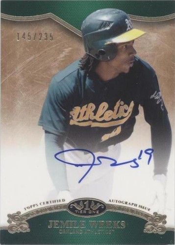 2012 Topps Tier One - Jemile Weeks #OR-JWE