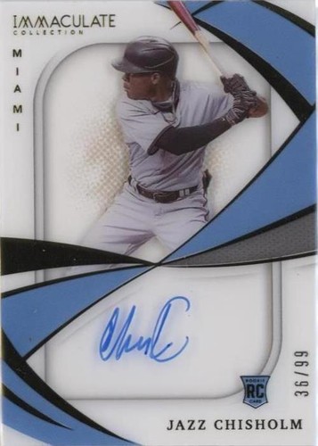 2021 Panini Immaculate Collection - Jazz Chisholm #SS-JC
